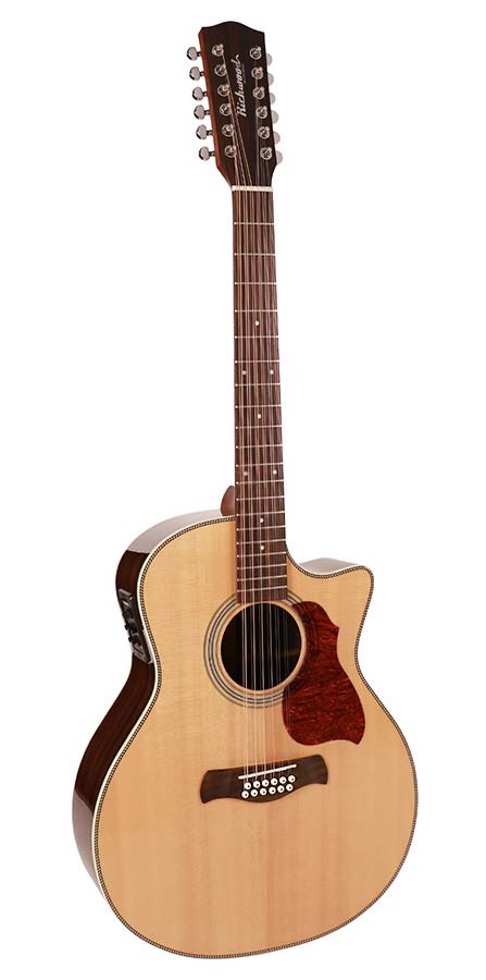 Richwood G-6512-CEVA Chitarra acustica grand auditorium elettrificata 12 corde